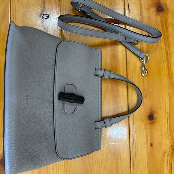 Gucci Women's Grey Top Handle Bag - Picture 3 of 3
